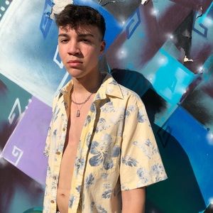 Yellow Hawaiian shirt